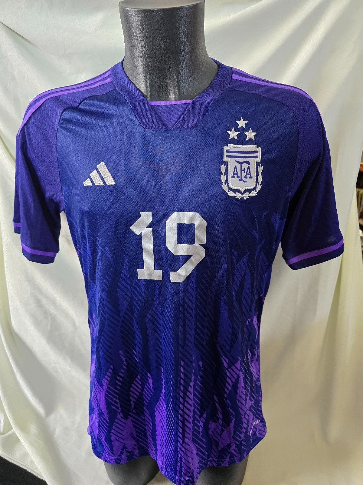 Calcio tshirt camiseta Adidas ARGENTINA Otamendi nr 19 tg M (m6)