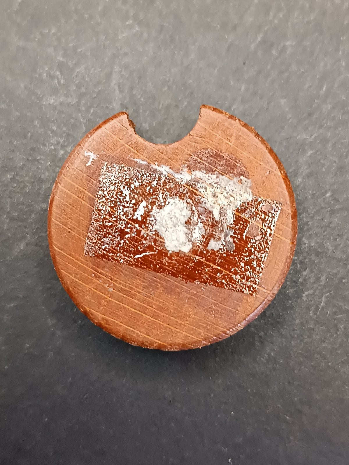 A.C.Milan badge scudo in legno per portachiavi 25