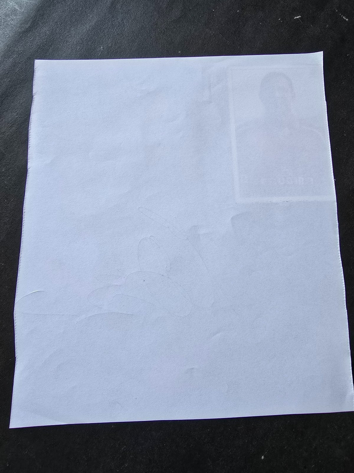 Autografo autograph originale su ritaglio Everton