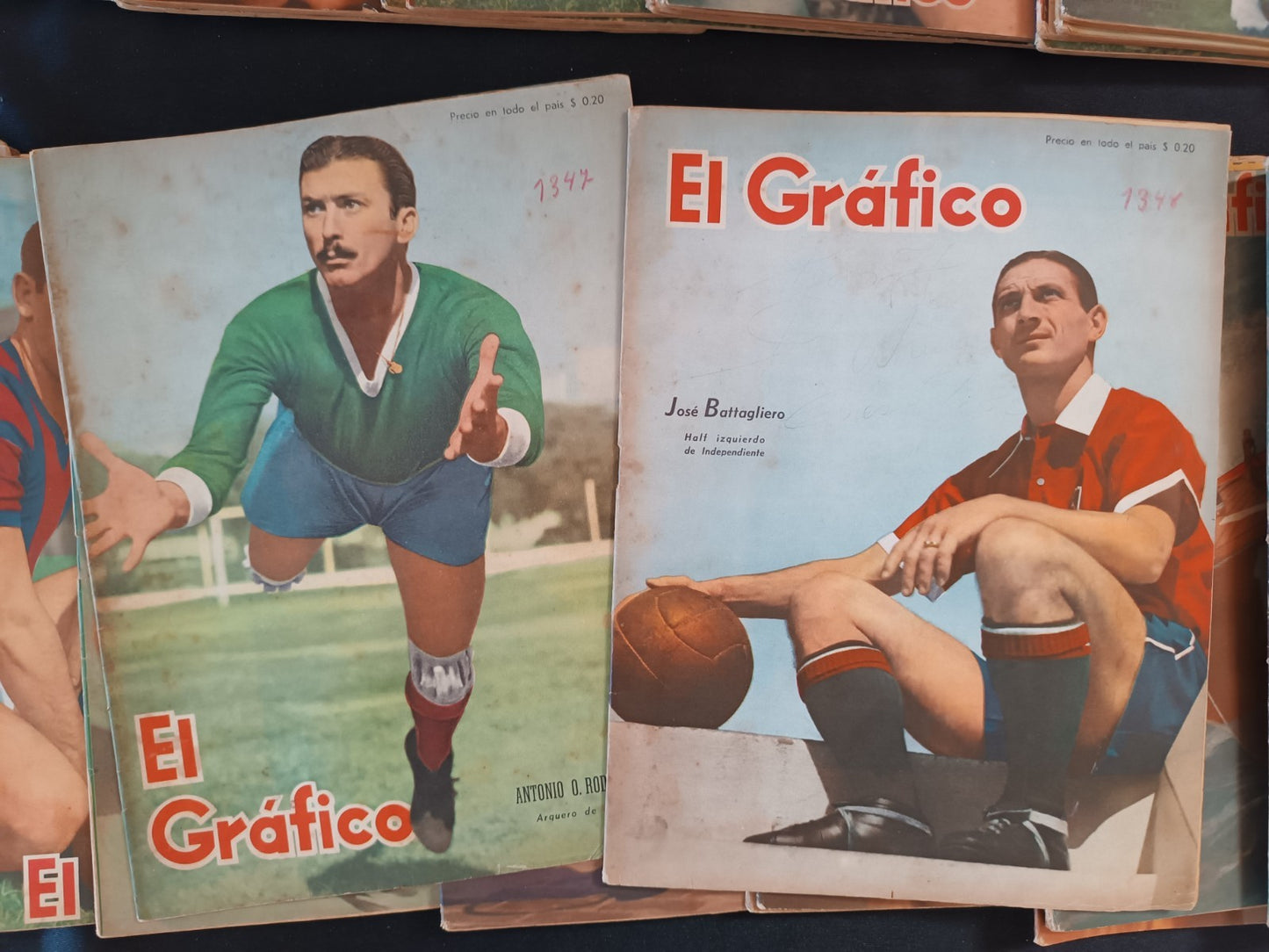 50 riviste annata 1945 El Grafico