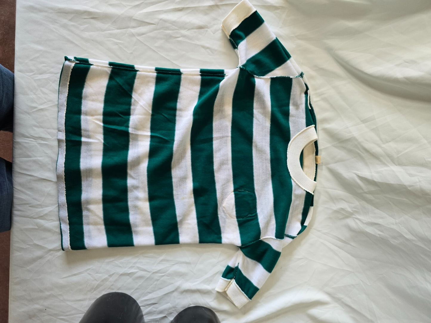 Maglia vintage calcio Sporting Lisbona in lanetta nr 3 tg m