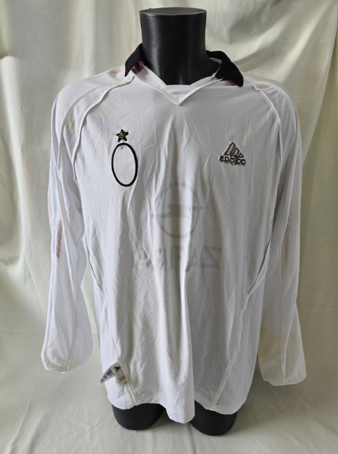 Maglia calcio AC Milan #46 Marzoratti 2005 Match Worn