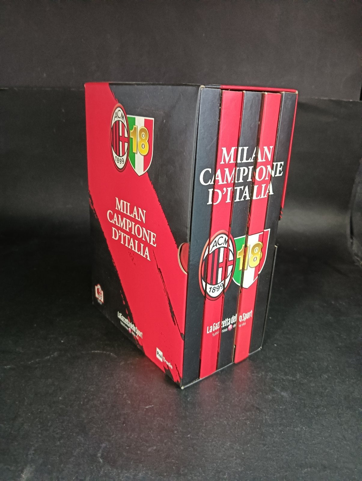 DVD BOX MILAN CAMPIONE D'ITALIA La Gazzetta dello Sport
