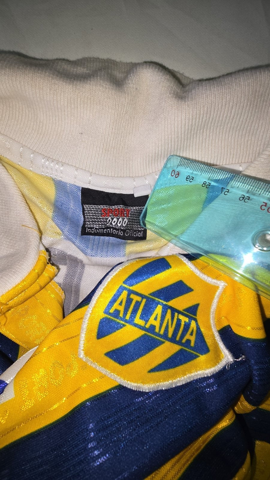 Maglia Calcio camisetaSport 2000 club atletico ATLANTA nr 4 TG L 3