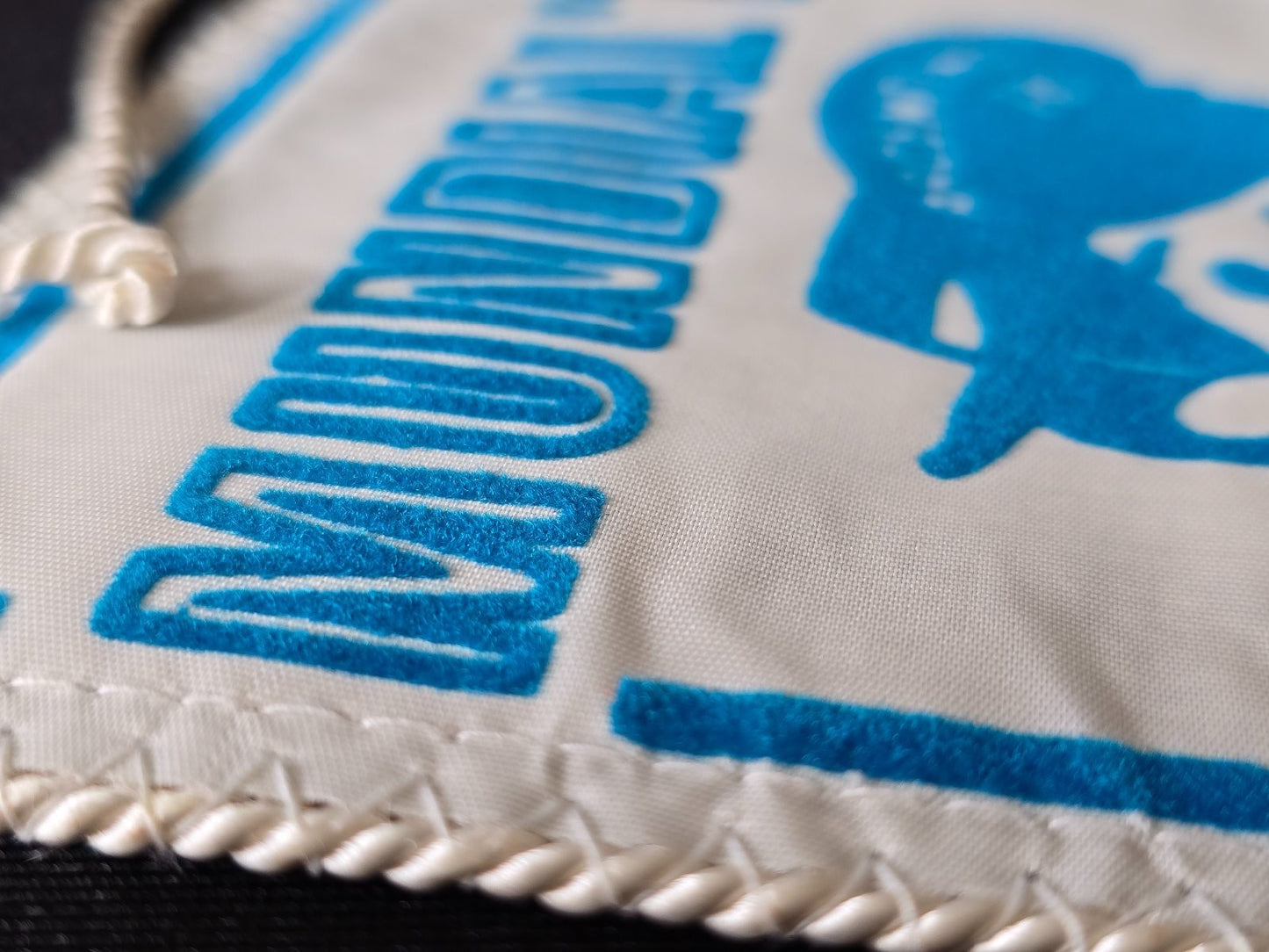 Gagliardetto pennant banderin originale Mundial 1978 Argentina Gauchito ADIDAS