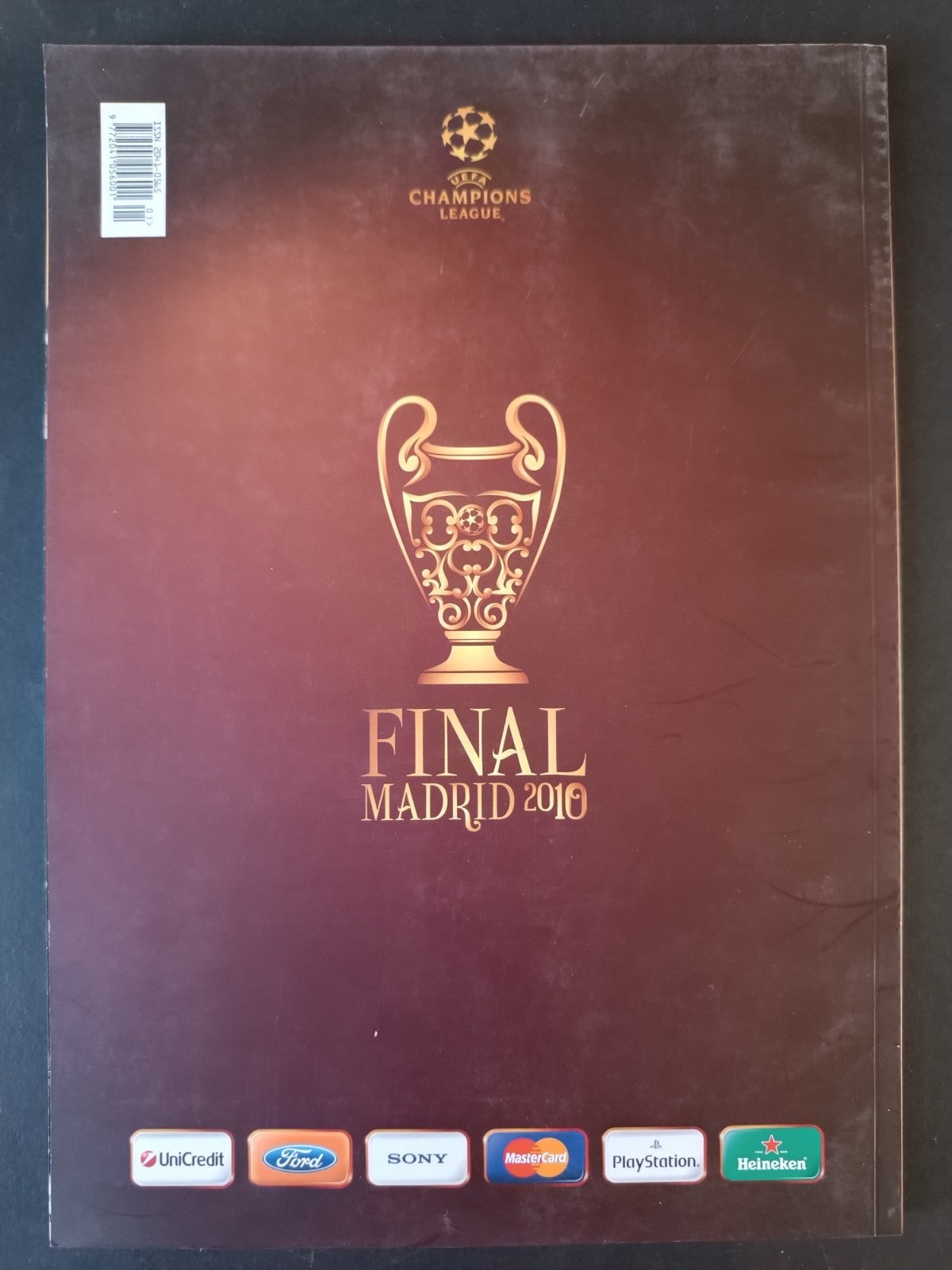 Programma Ufficiale Champions League Final Madrid 2010 Bayern Inter