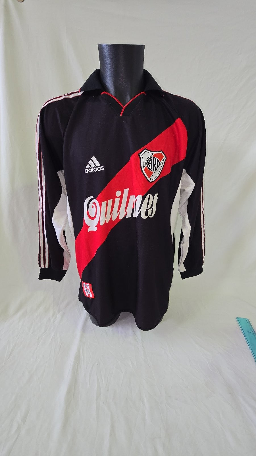 Maglia Camiseta Calcio Camiseta Adidas River Plate 2000-01 nr 5 tg XL (L)