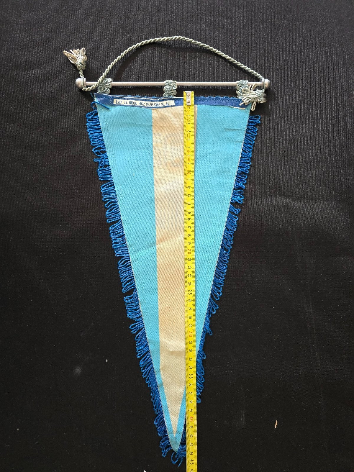 OLD Gagliardetto Pennant bander�n Futbolistas Argentinos Agremiados