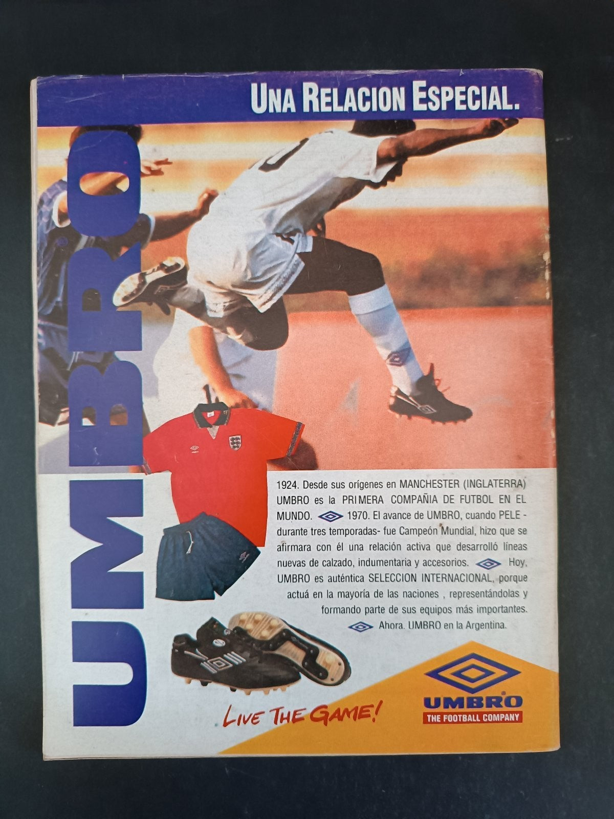 Rivista EL GRAFICO numero 3856 anno 1993 - Argentina (con poster Simeone)