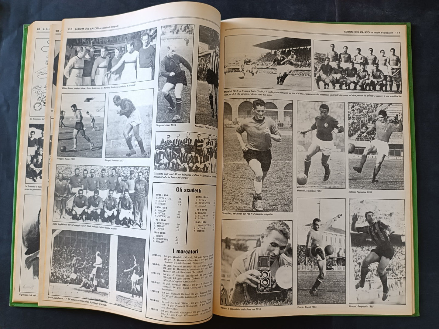 Album del calcio Un secolo di fotografie