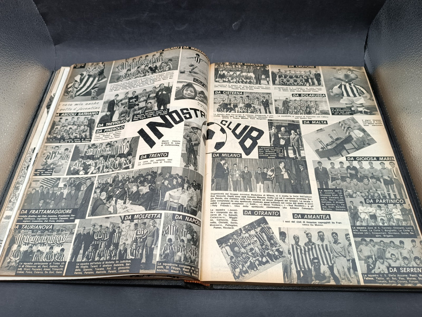 Annata rilegata rivista Hurra Juventus anno 1966