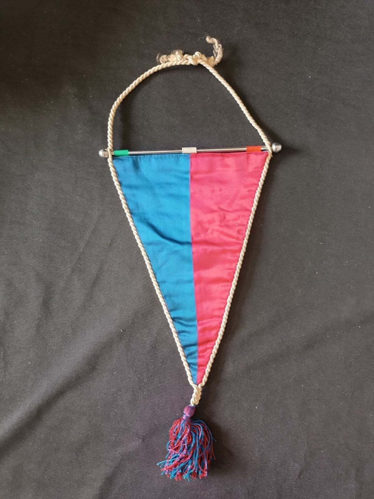 Gagliardetto Pennant Dopolavoro Dipendenti Marina La Spezia Italia Vintage