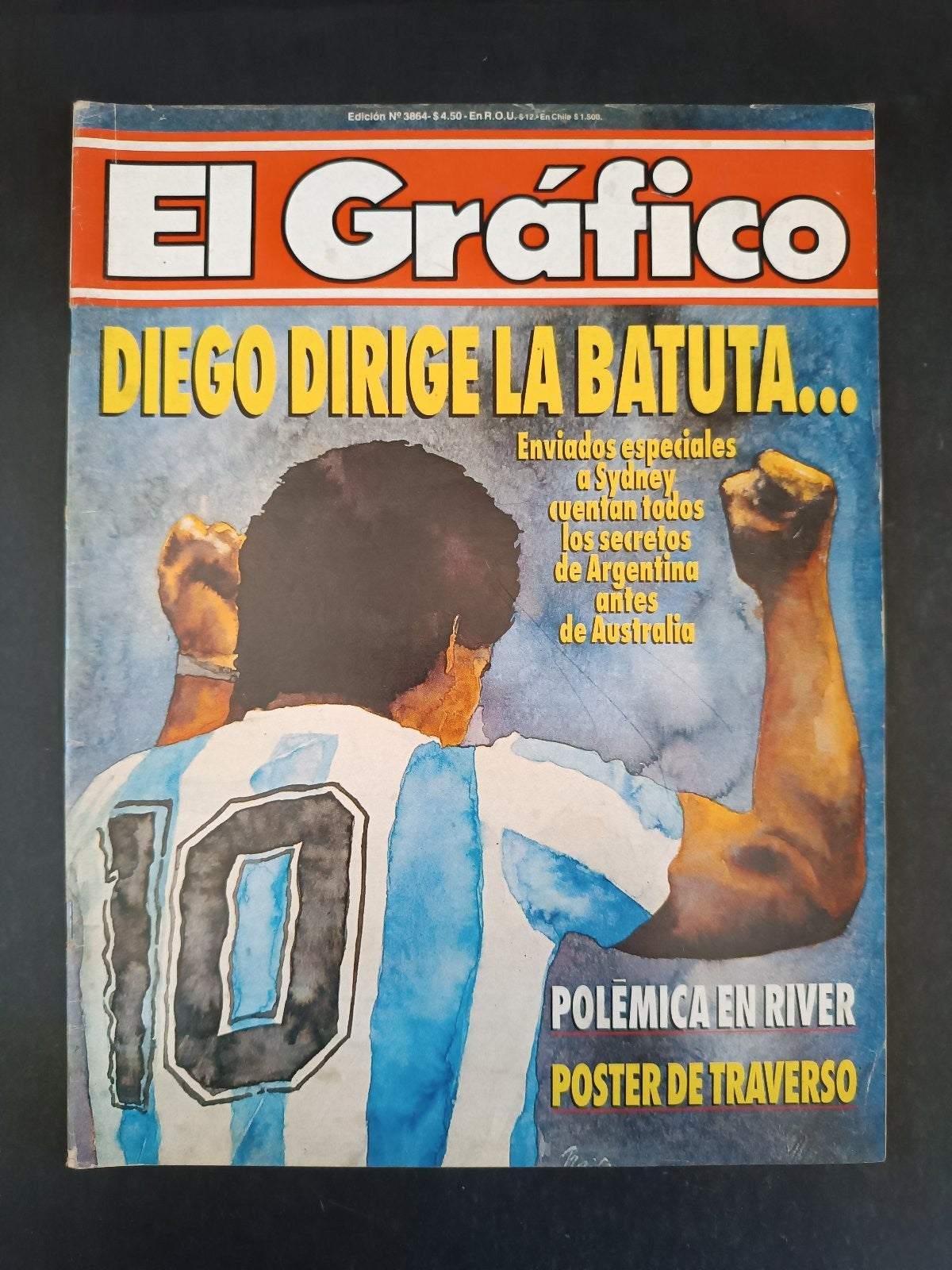 Rivista EL GRAFICO numero 3864 anno 1993 - Batistuta (senz aposter)