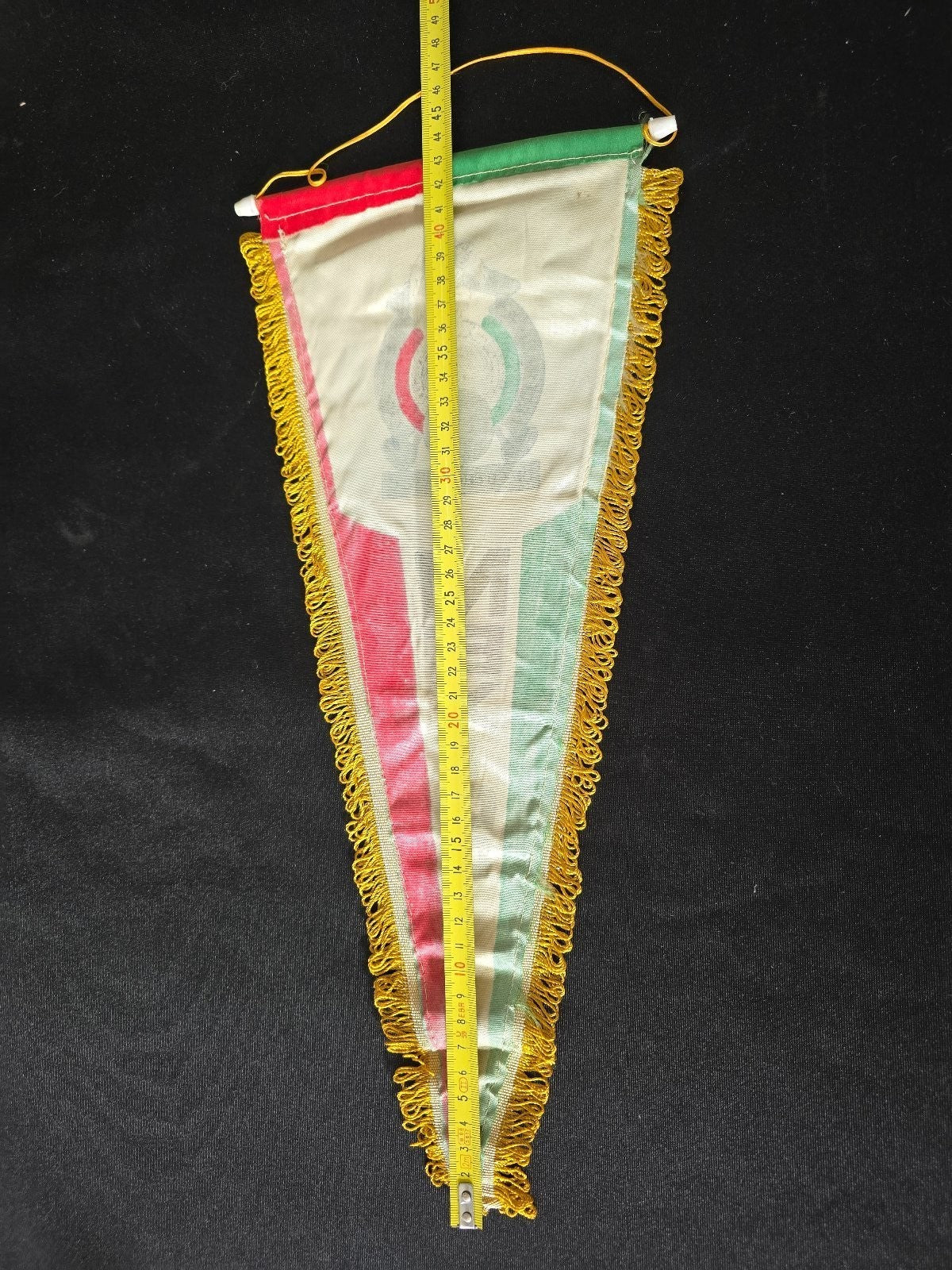 old Gagliardetto pennant banderin Deportivo Paestino Chile