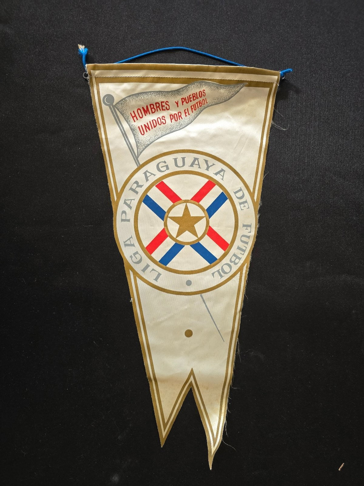 OLD Gagliardetto Pennant bander�n LIGA PARAGUAYA DE FUTBOL