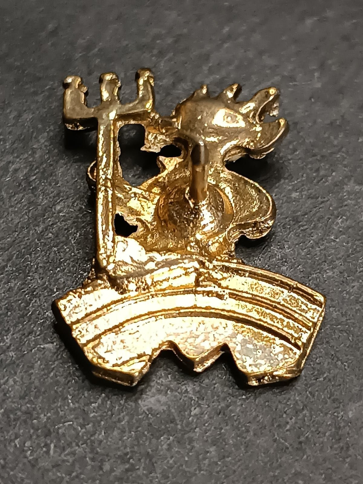 Old Pins Pin Badge Spilla A.C.Milan Diavolo con forcone senza piedino 313