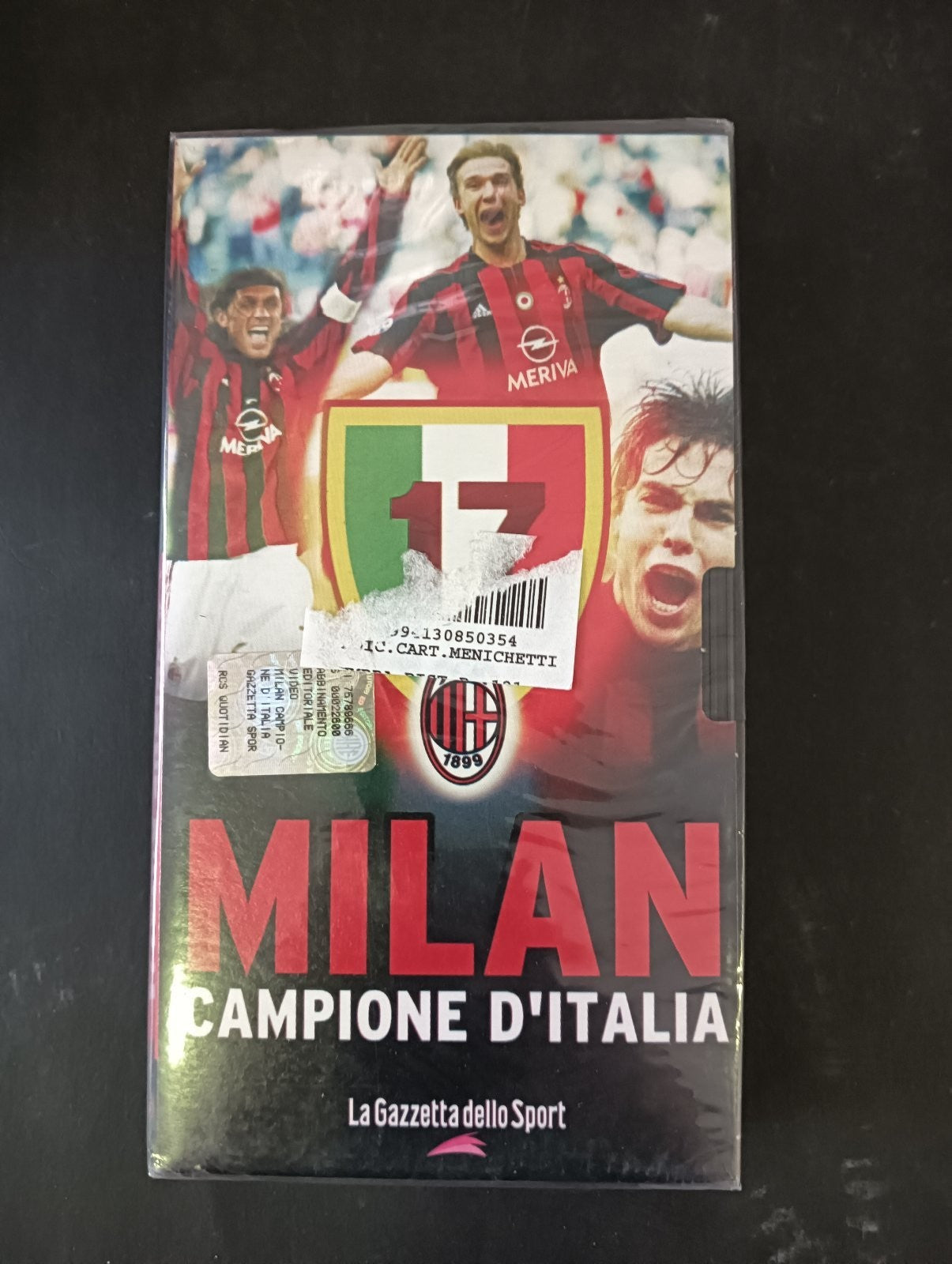 VHS MILAN CAMPIONE D'ITALIA La Gazzetta dello Sport