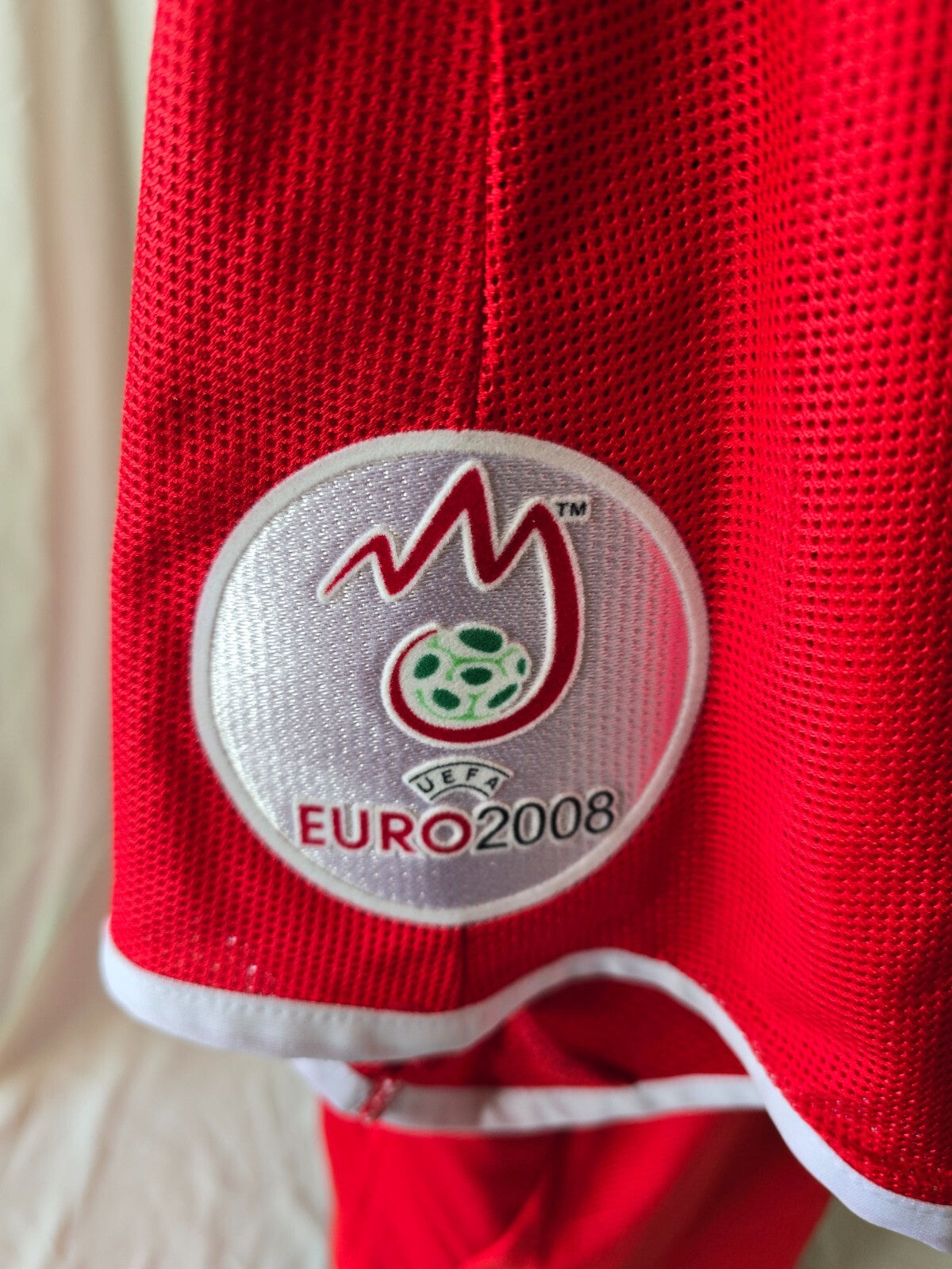 Maglia Puma match worn Nazionale Svizzera euro 2008 nr 7 tg xl