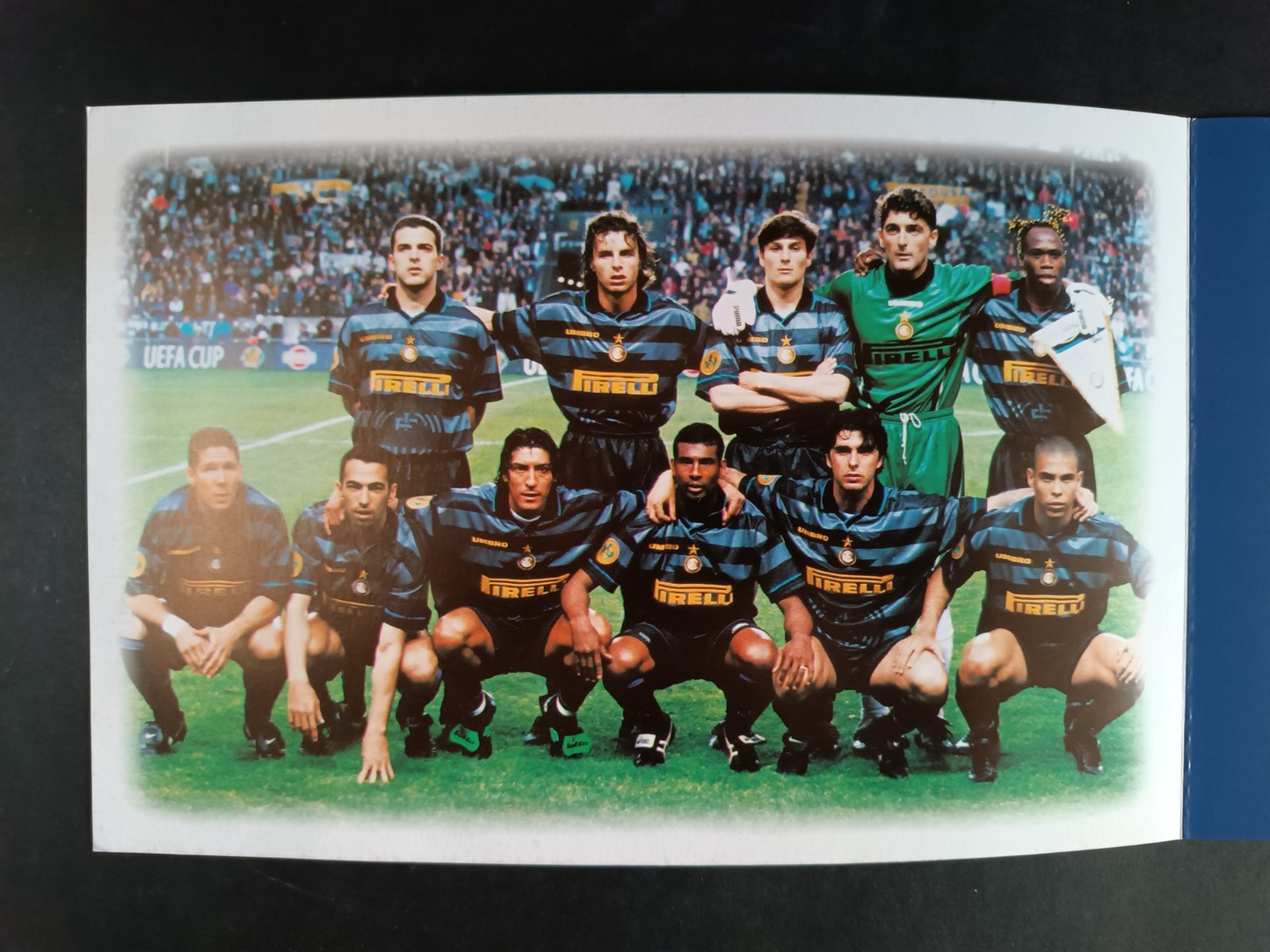 annullo Filatelico Bolaffi INTER Campione Uefa 1997/98