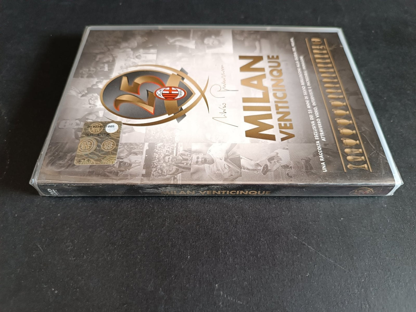 dvd MILAN VENTICINQUE - Gazzetta dello Sport (blisterato)