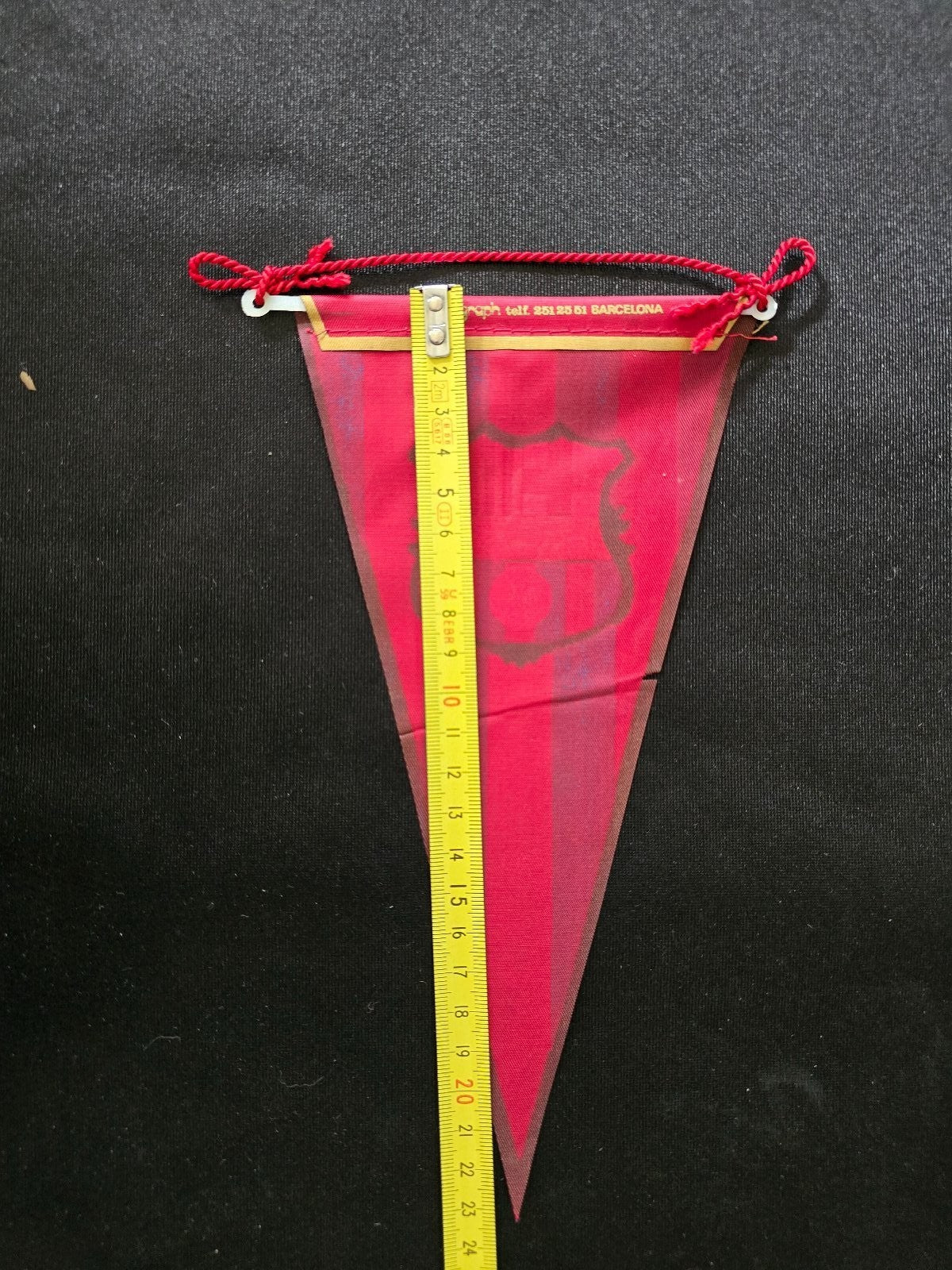 Gagliardetto Pennant fanion bander�n F.C. Barcelona (B)