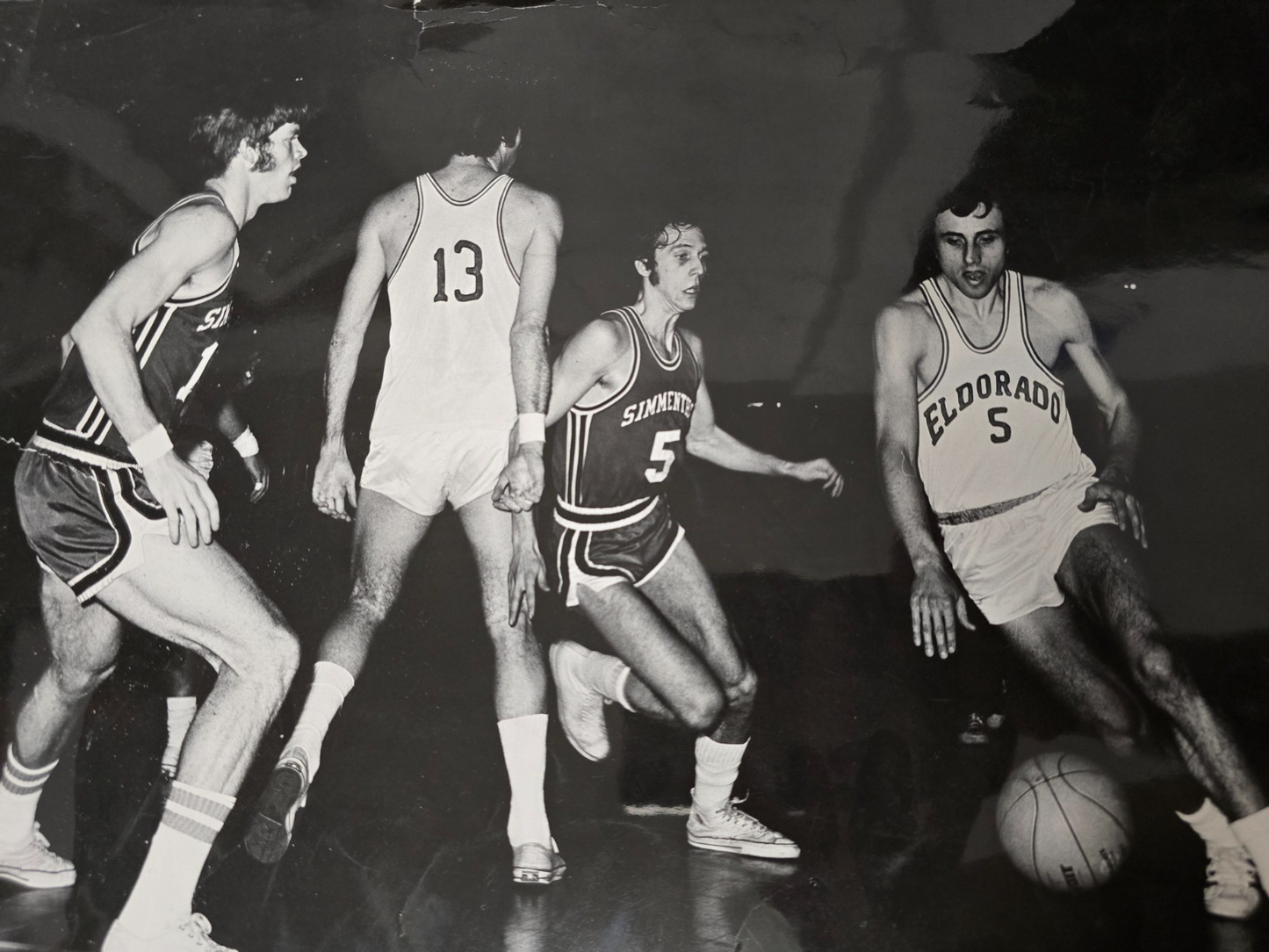 Basket SIMMENTHAL Milano ELDORADO Bologna foto campo grande 5 IELLINi 5 ORLANDI