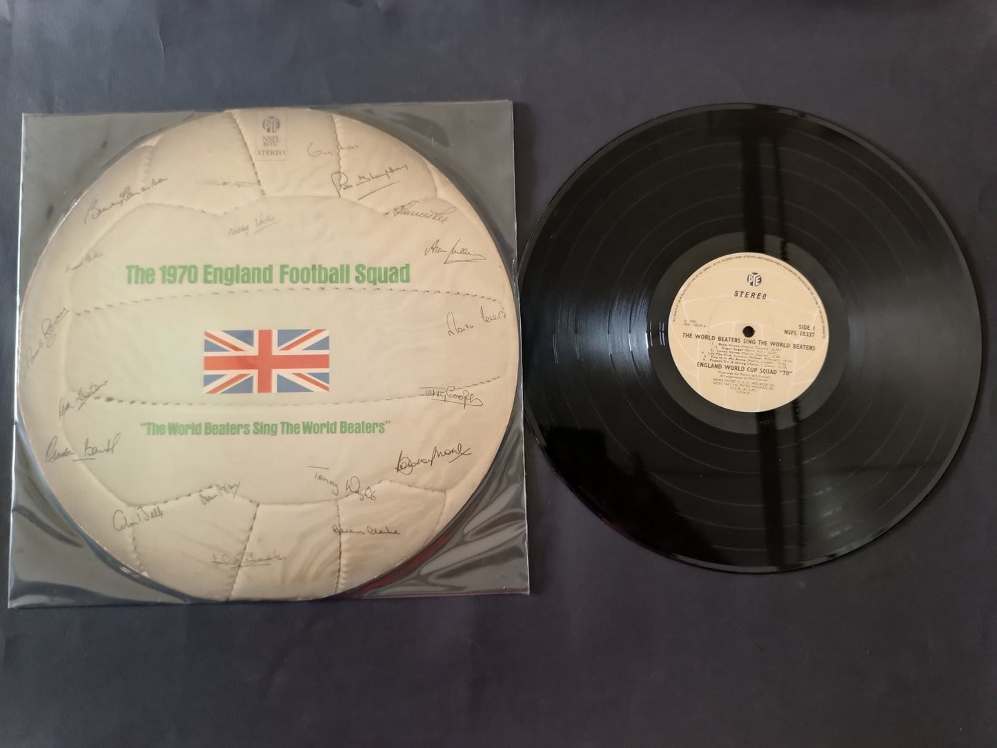 Disco Stereo Kanister The 1970 England Football Squad The World Beaters Sing