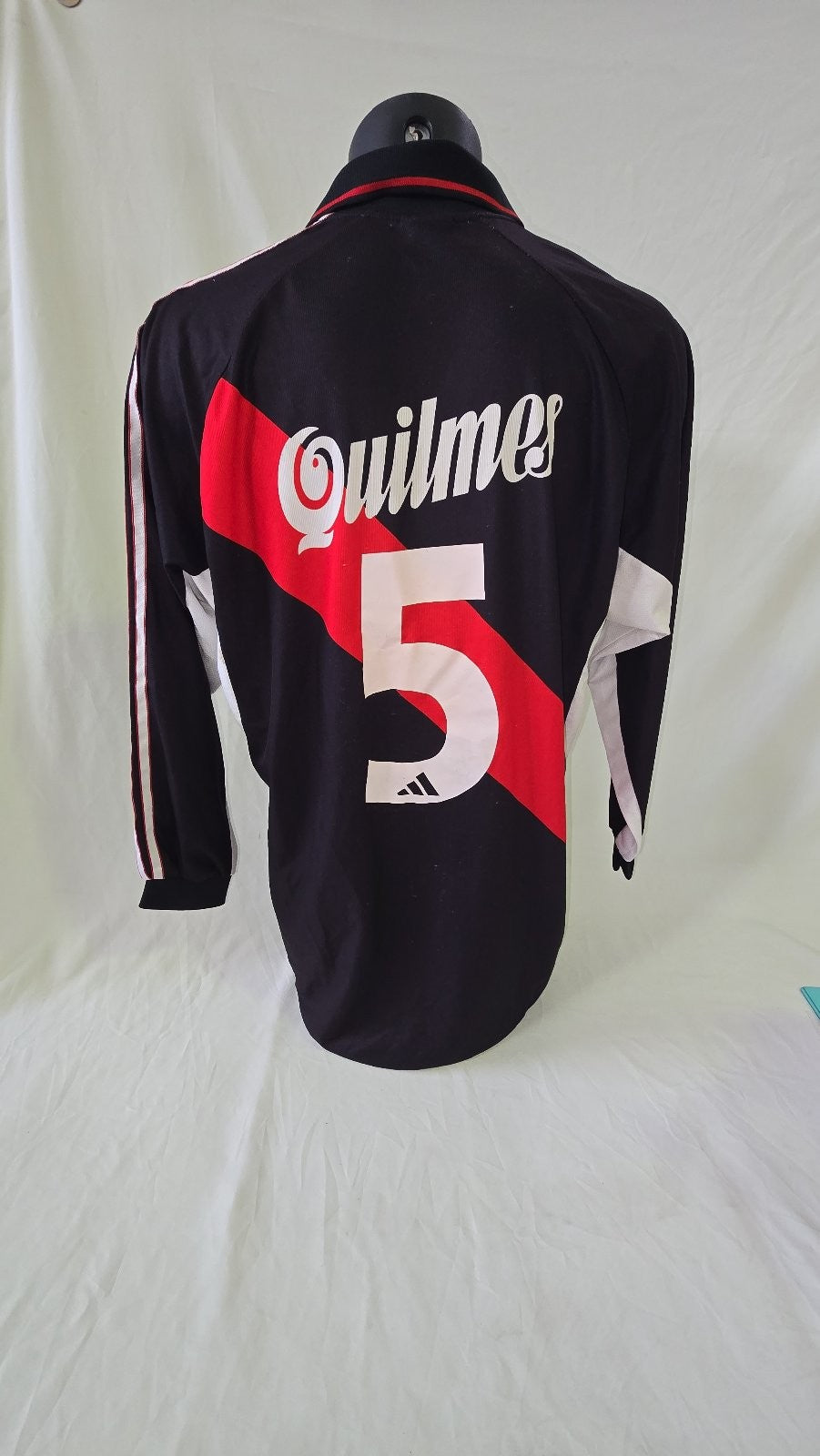 Maglia Camiseta Calcio Camiseta Adidas River Plate 2000-01 nr 5 tg XL (L)