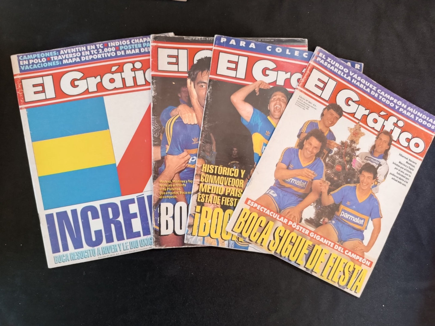 52 riviste annata 1992 El Grafico Boca Junior, River Plate, Maradona