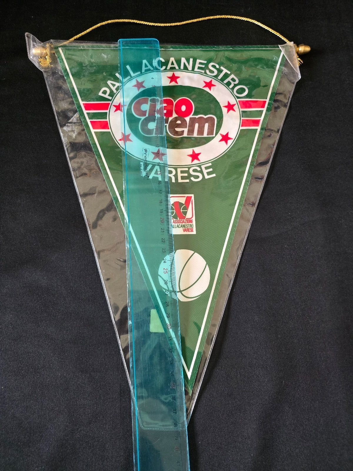 Gagliardetto Pennant CIAOCREM PALLACANESTRO VARESE basket originale