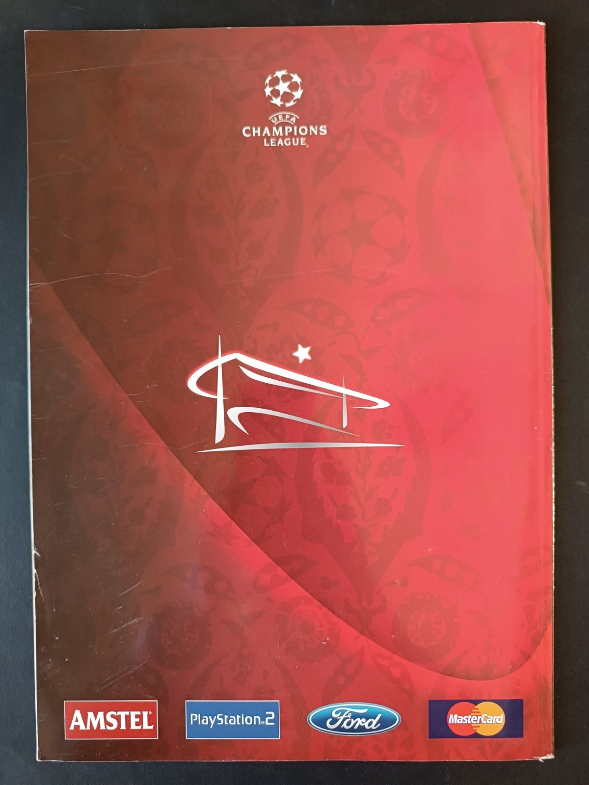 Programma ufficiale Champions League Final Instanbul 2005 Milan Liverpool