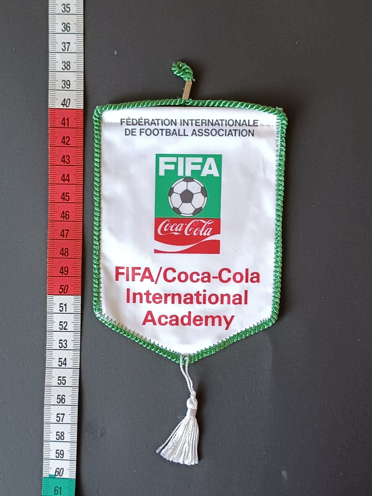 gagliardetto Pennant calcio FIFA Coca-Cola International Academy