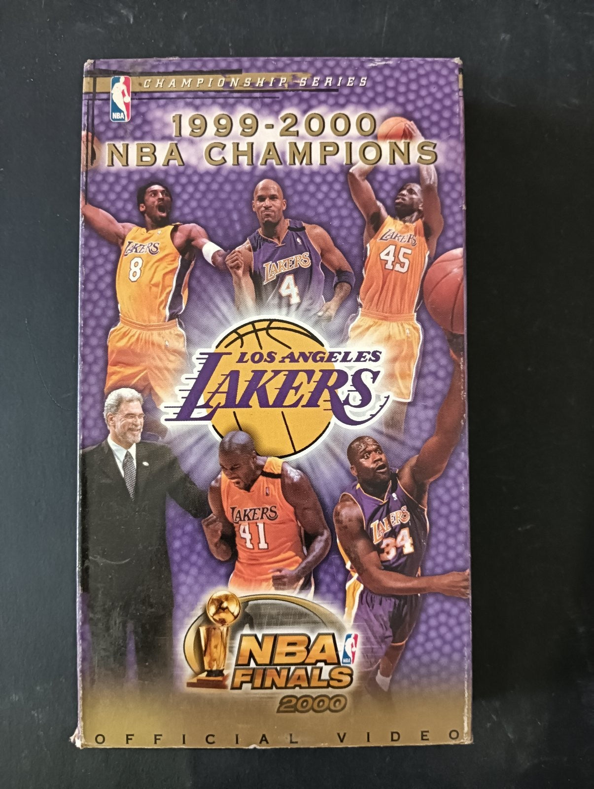 VHS 1999-2000 NBA CHAMPIONS LOS ANGELES LAKERS NBA FINALS 2000