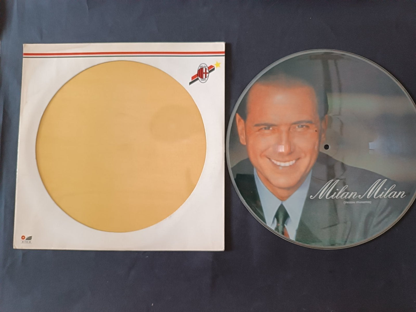Disco Milan Milan Tony Renis Guantini Inno Ufficiale Campione d�Italia 1988