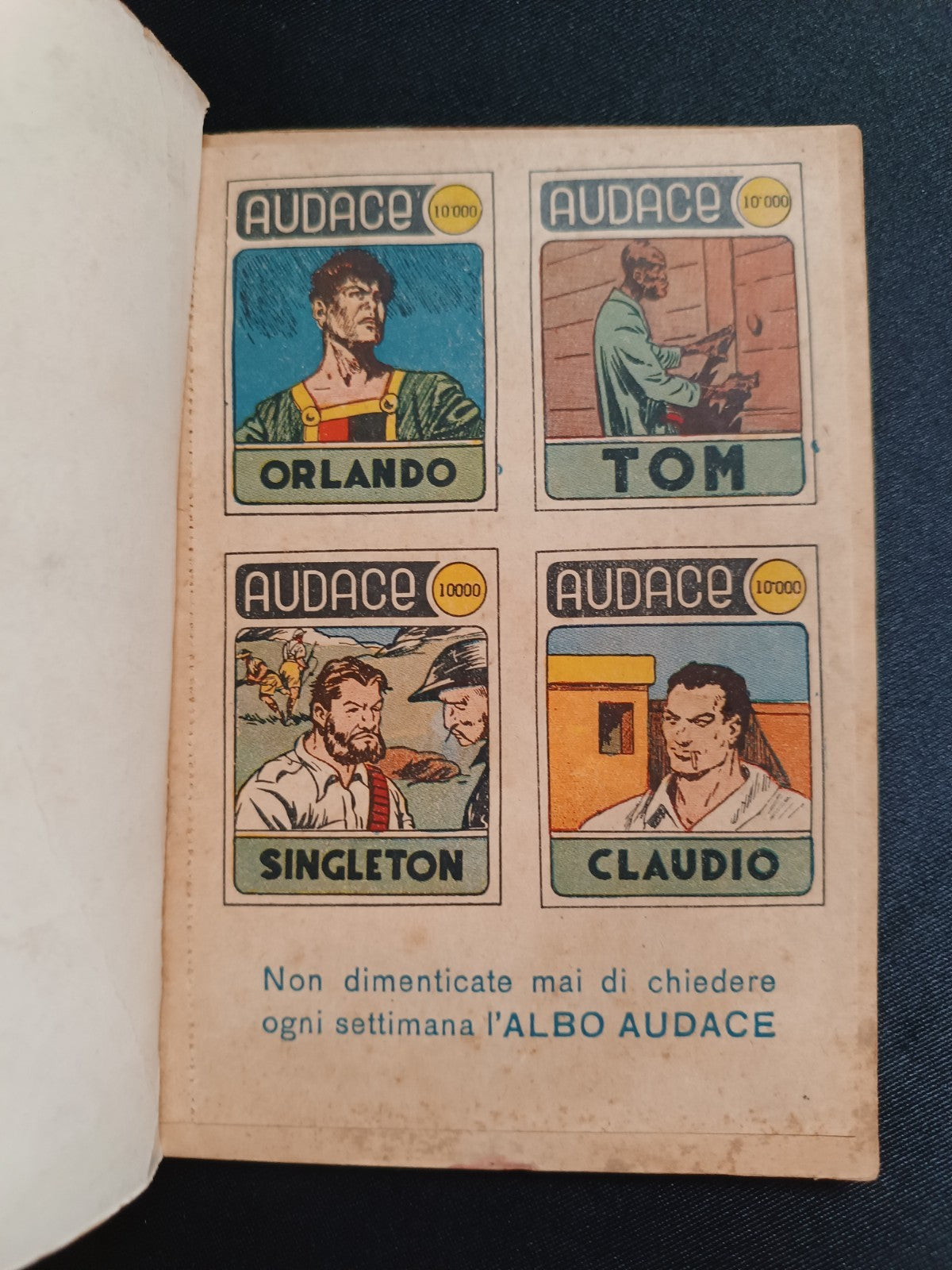 Libro fotografico Calciatori si diventa -Vicenzo Baggiolio edizioni Audace 1942