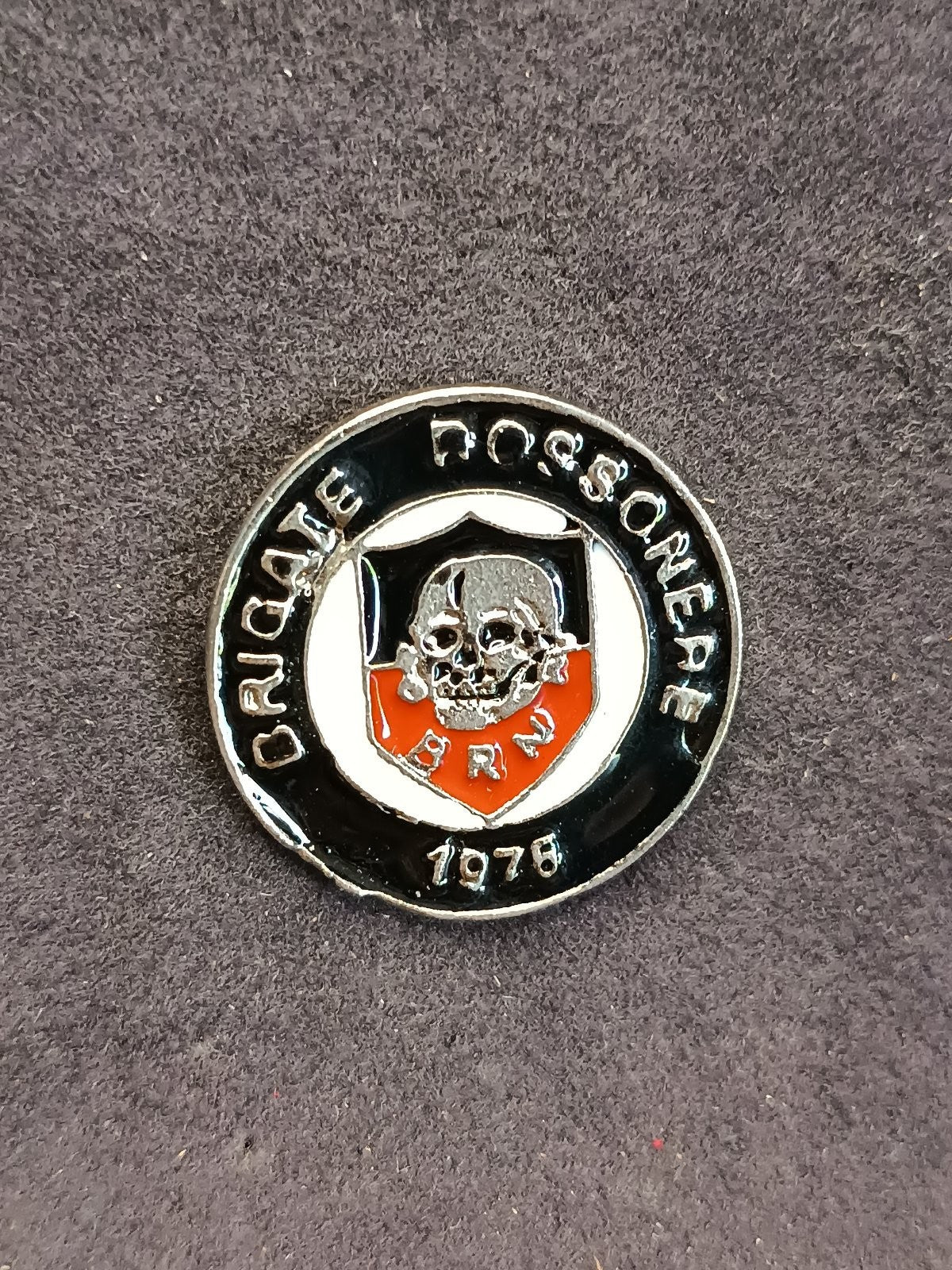 Old Pins Pin Badge Spilla A.C.Milan Brigate Rossonere BRN no fermapiedino 382
