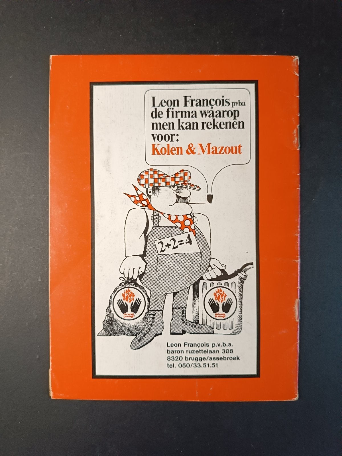 programma BRUGGE- MILAN UEFA CUP 1975-76 (olandese)