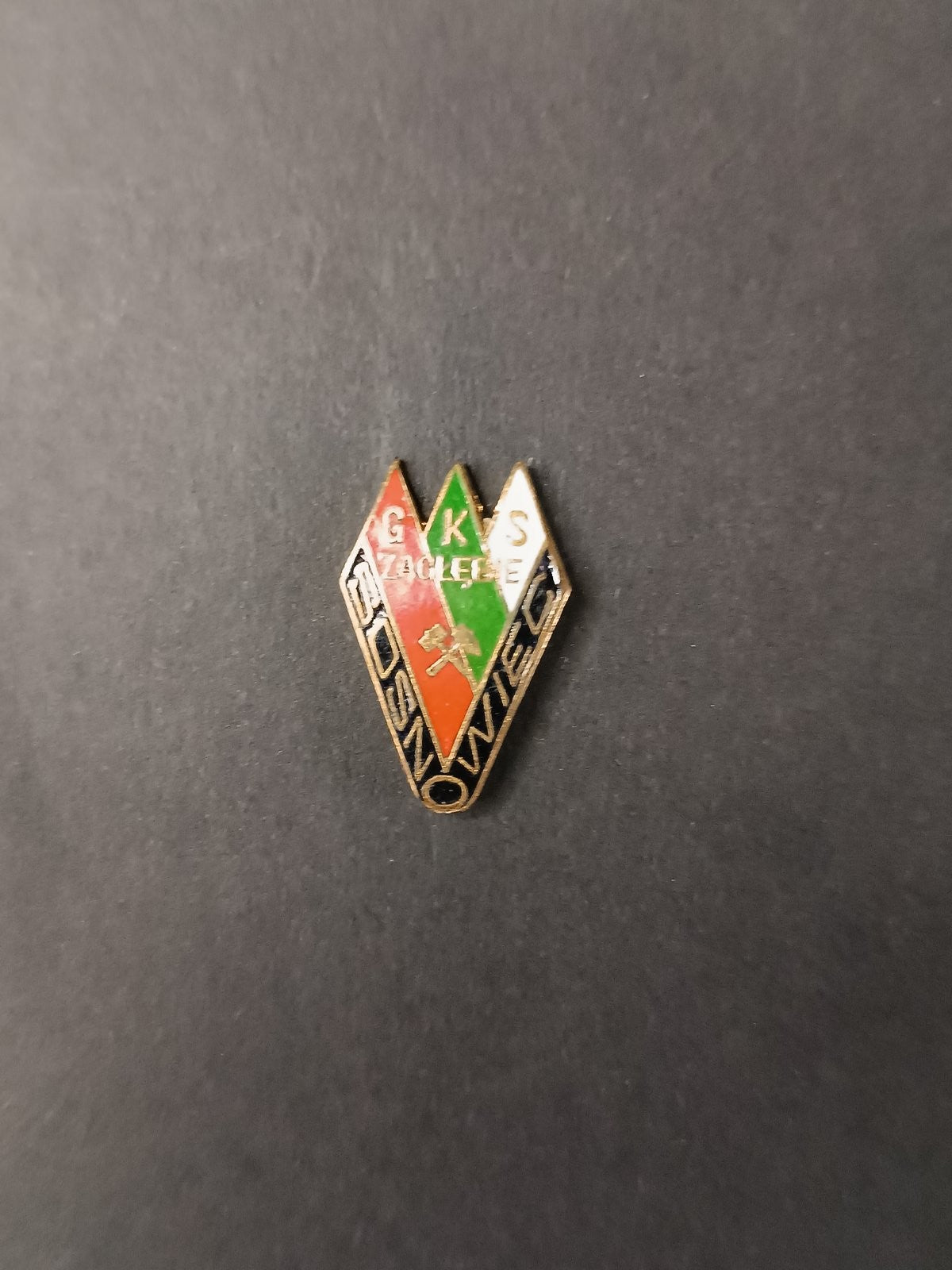 spilla badge pins GKS Zag??bie Sosnowiec