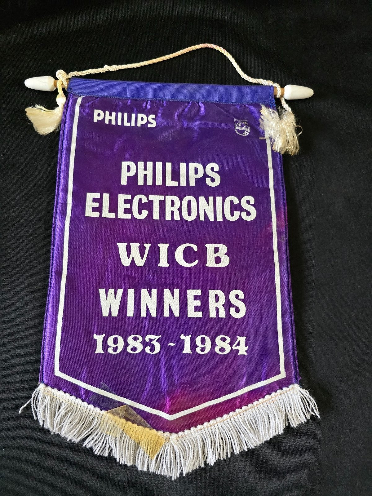 Gagliardetto Pennant philips electronics wicb winners 1983/84 SIMAC MILANO