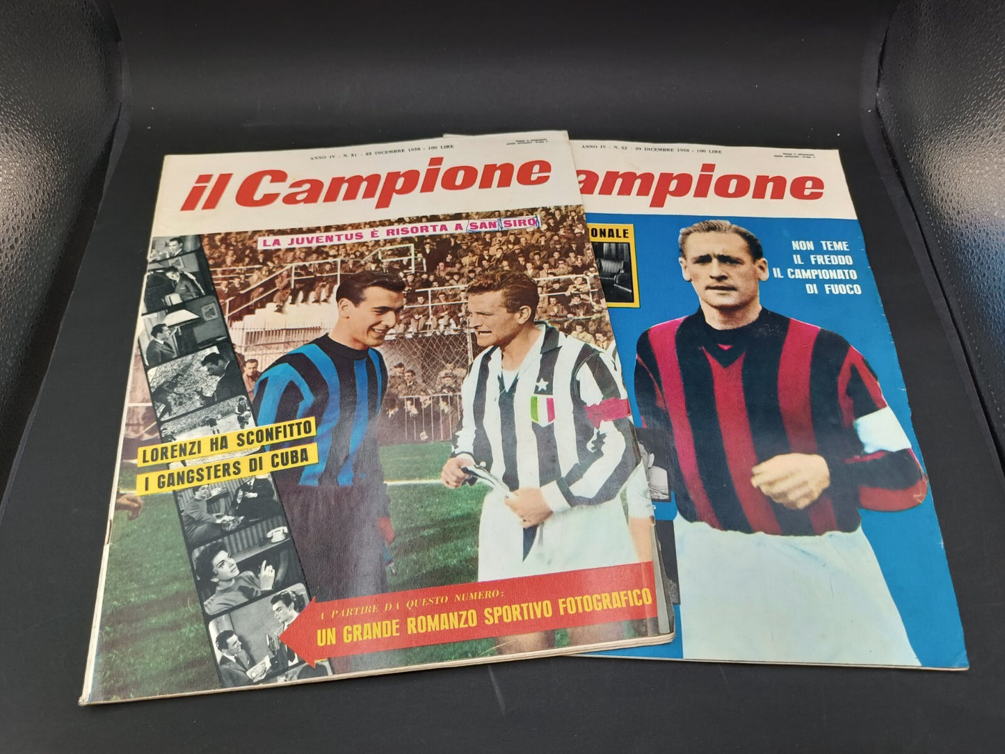 Annata completa rivista sportiva Il Campione 1958 1/55