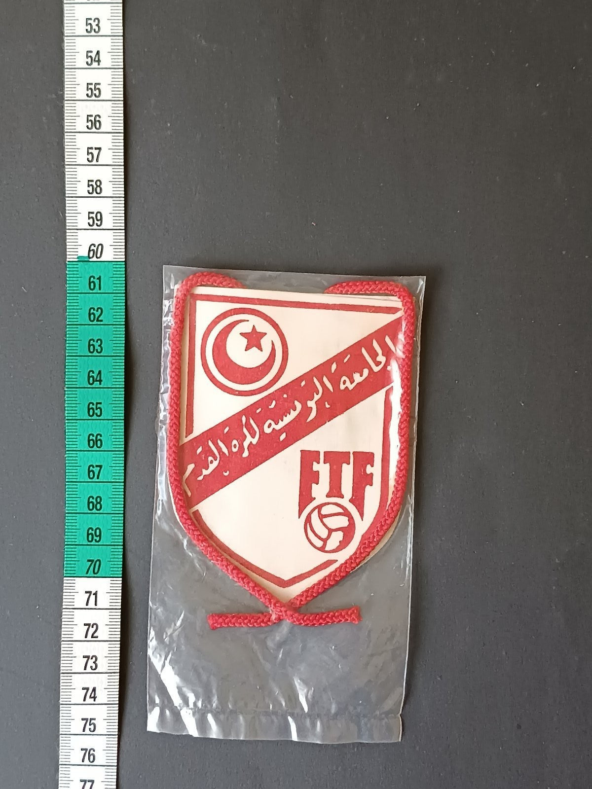 gagliardetto Pennant calcio Federazione Calcistica Tunisina FTF