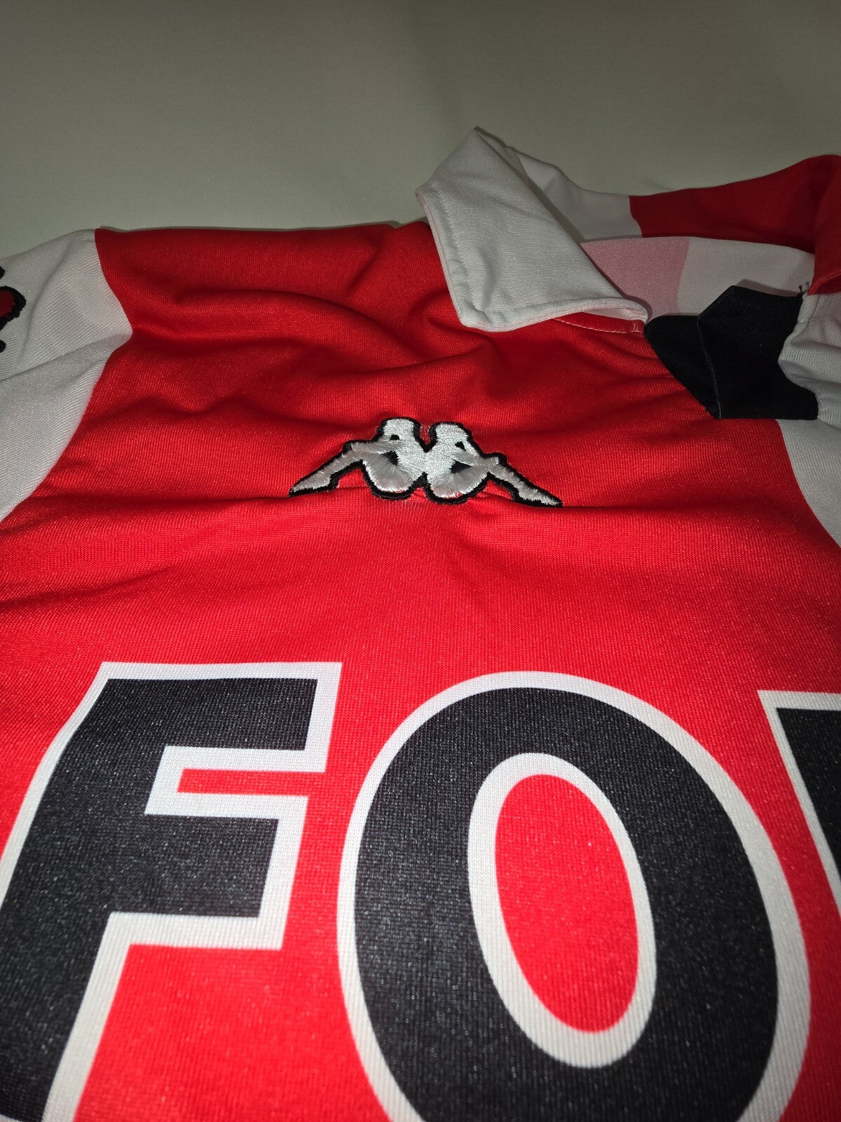 Maglia calcio Kappa gara Feyenoord Rotterdam tg XL nuova etichette originali
