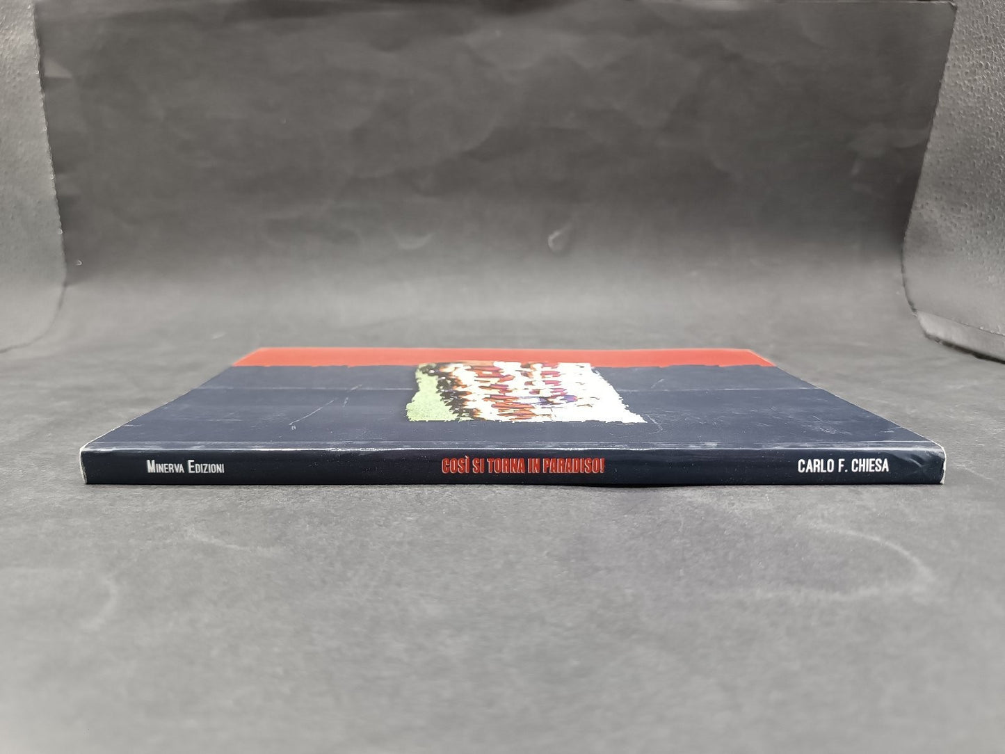 Libro Cos� si torna in paradiso - Carlo F.Chiesa Bologna calcio