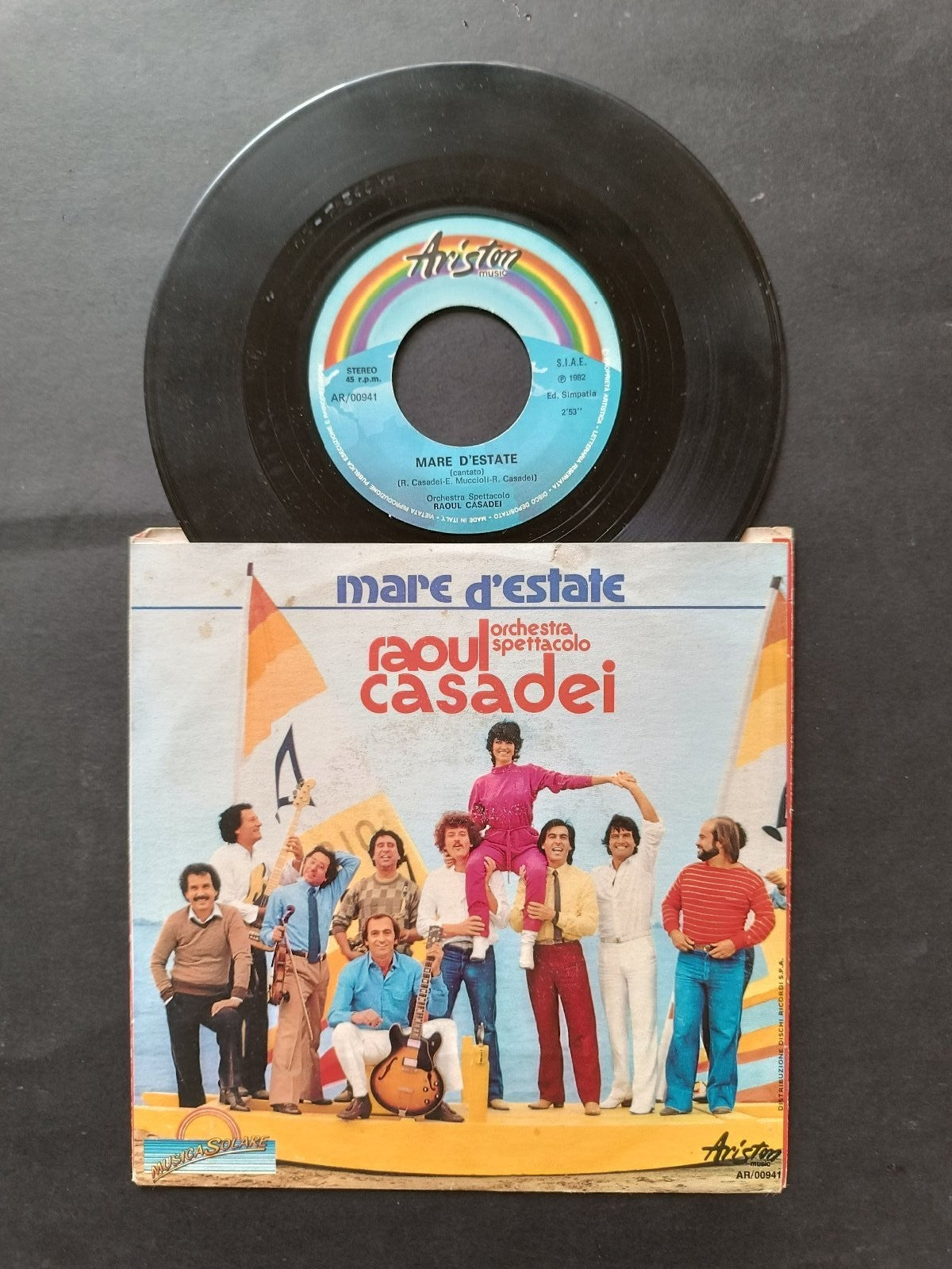 Vinile 45 giri MARE D'ESTATE