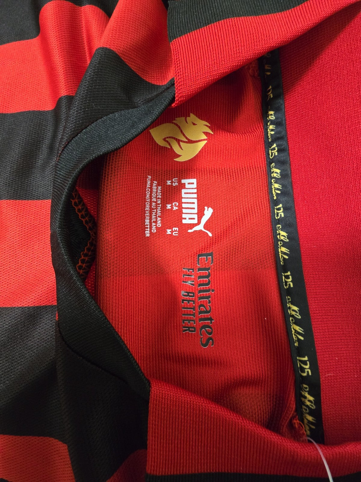 PUMA Maglia tshirt AC Milan 125 Anni Ufficiale Authentic Celebrativa nuova TG M