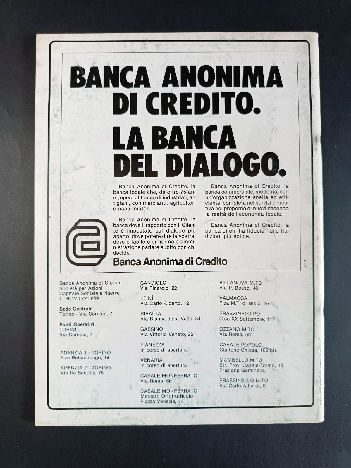 programma 31smo TORNEO INTER. GIOVANILE U. Caligaris 1988