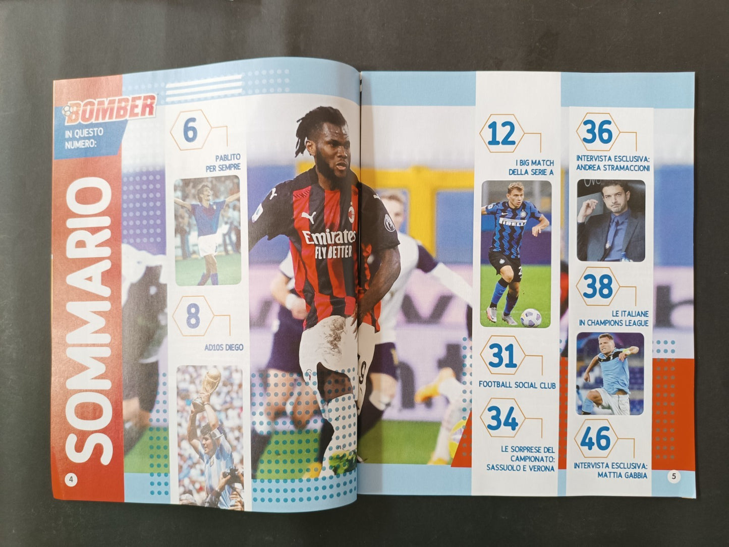 Rivista Panini Bomber numero 32 Gennaio 2021