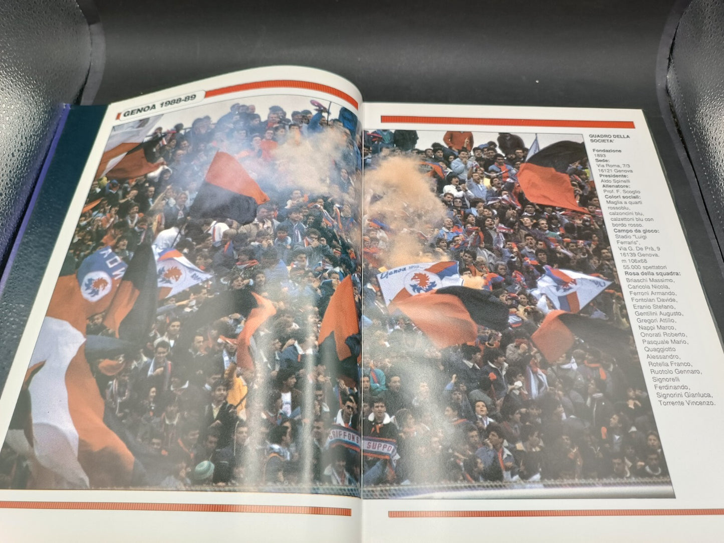 Libro Forte Editore Genoa 88-89 1988