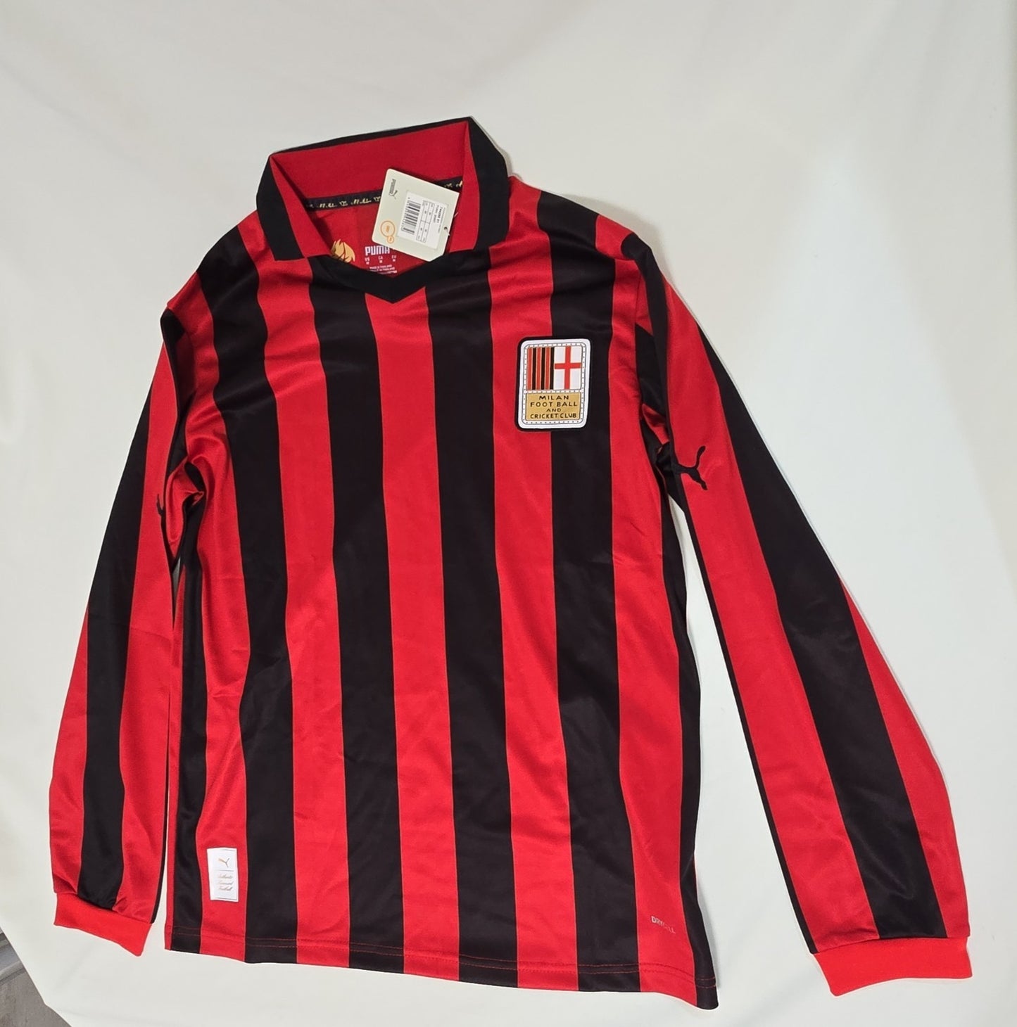 PUMA Maglia tshirt AC Milan 125 Anni Ufficiale Authentic Celebrativa nuova TG M