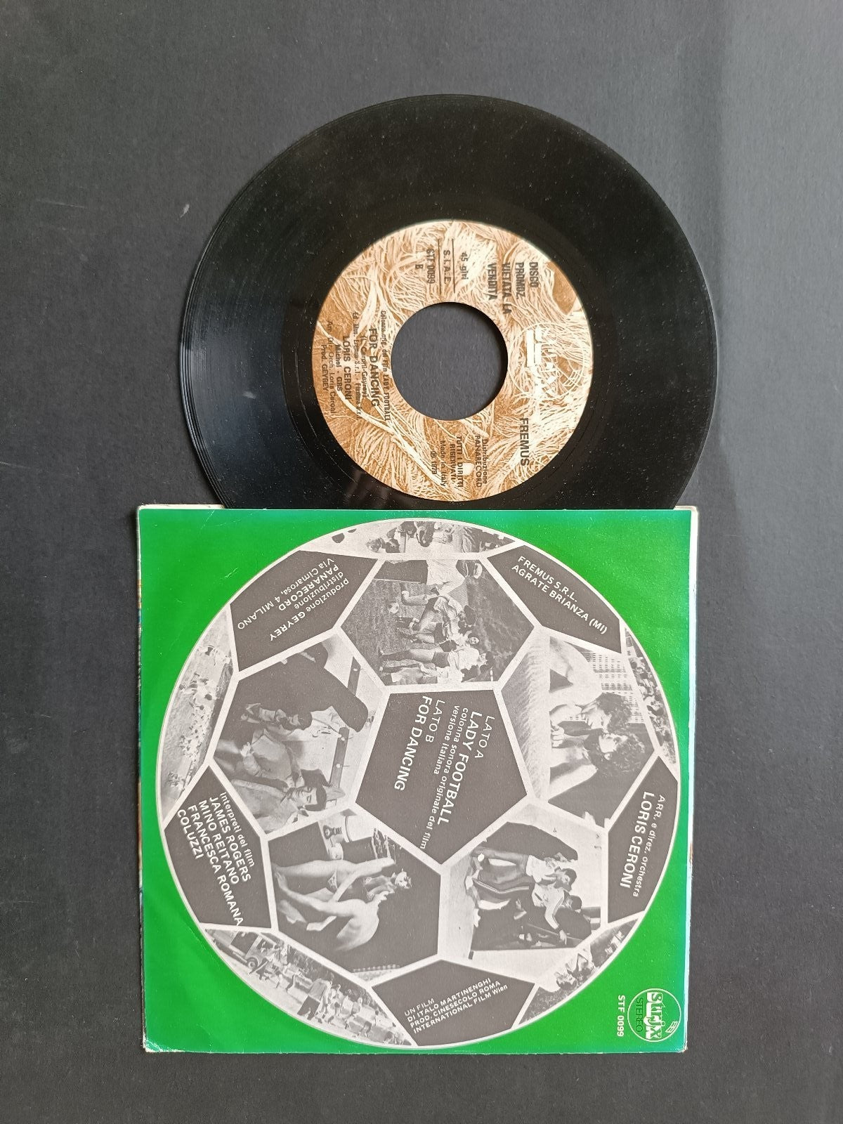 Vinile 45 giri LADY FOOTBALL